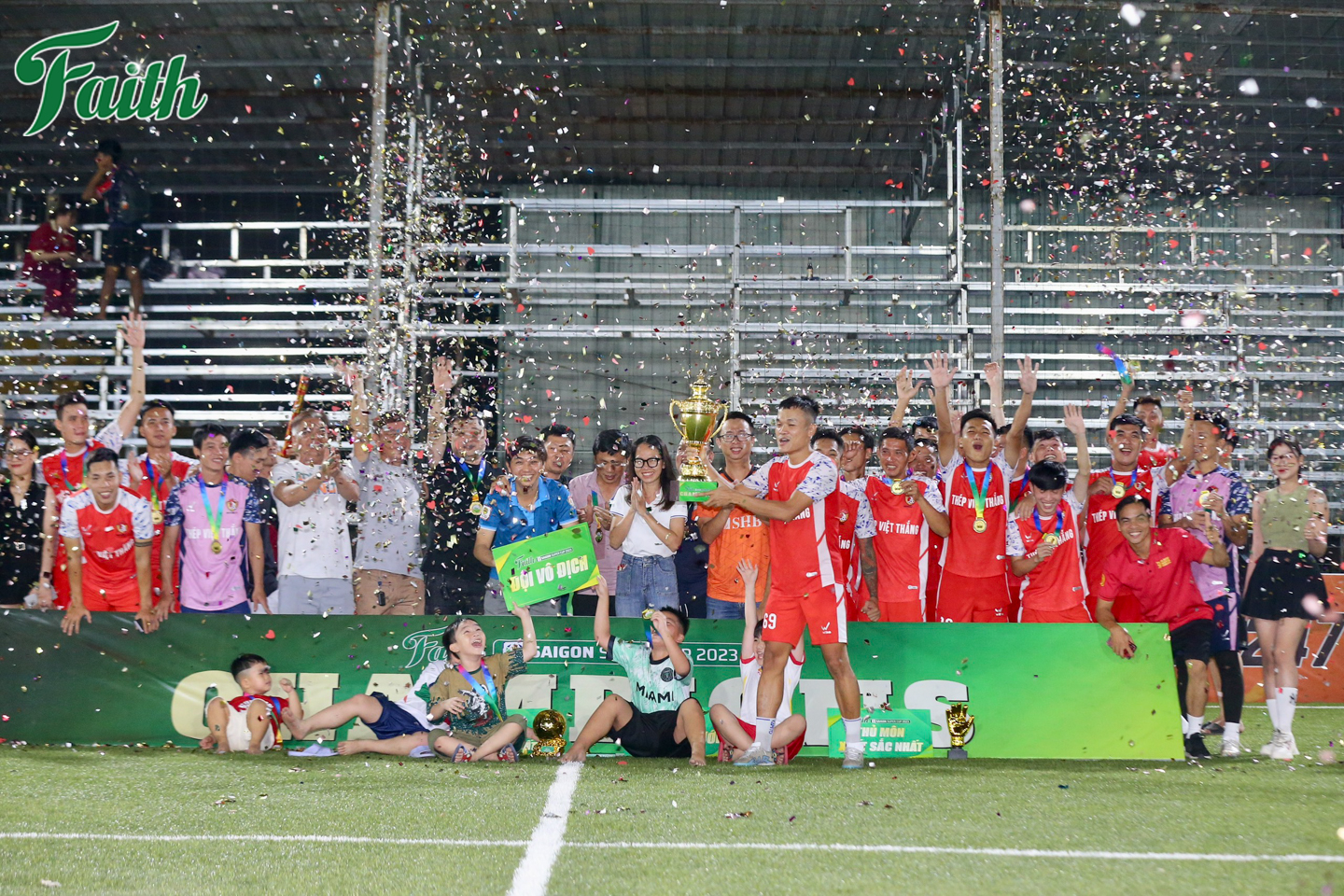 Bóng đá Việt Nam - Thép Việt Thắng – Hoàng FC trở thành tân vương Faith Saigon Super Cup  (Hình 3).