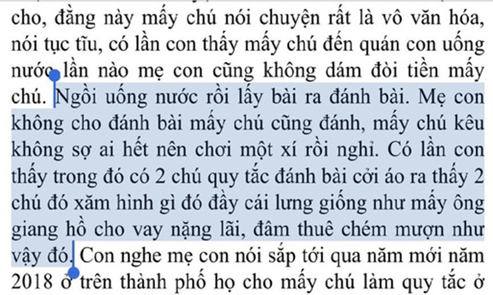 Trưởng đội kiểm tra quy tắc đô thị: Xấu hổ vì bức thư của học sinh (Hình 2).