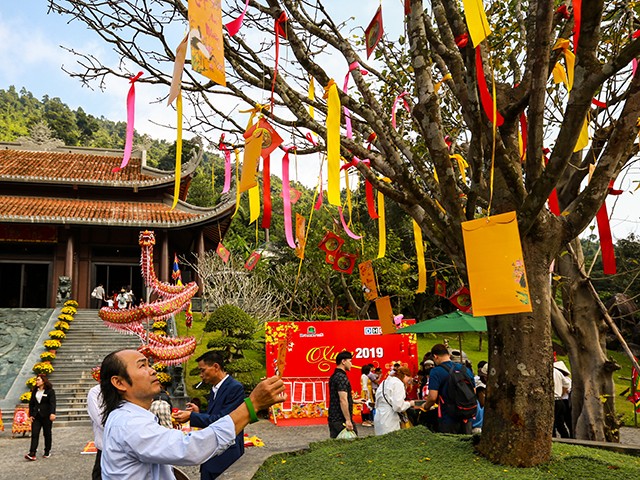 Cây Tài Lộc cũng là nơi được du khách đặc biệt chú ý và yêu thích khi đến đây. 