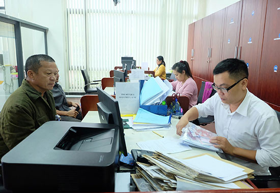 Tin nhanh - Quảng Nam: Trung tâm hành chính công và các bộ phận 1 cửa hoạt động trở lại