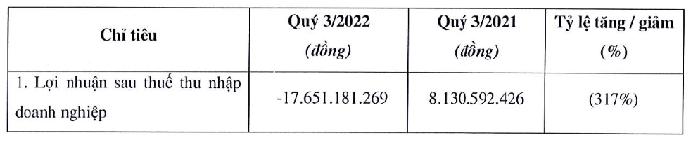 Hồ sơ doanh nghiệp - Lợi nhuận Danameco giảm hơn 300%  trong quý III/2022 so cùng kỳ (Hình 2).