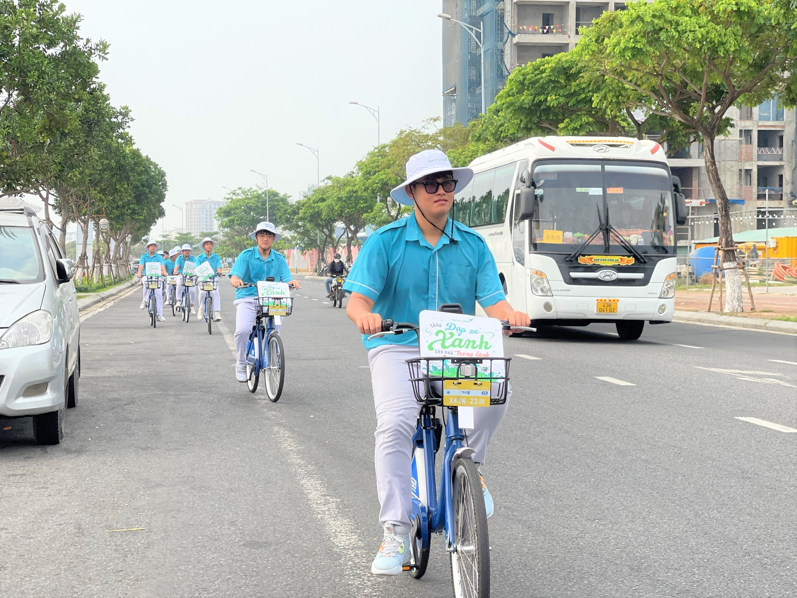 Giáo dục - Học sinh hứng thú với lớp học không tường trải nghiệm xe đạp công cộng (Hình 5).