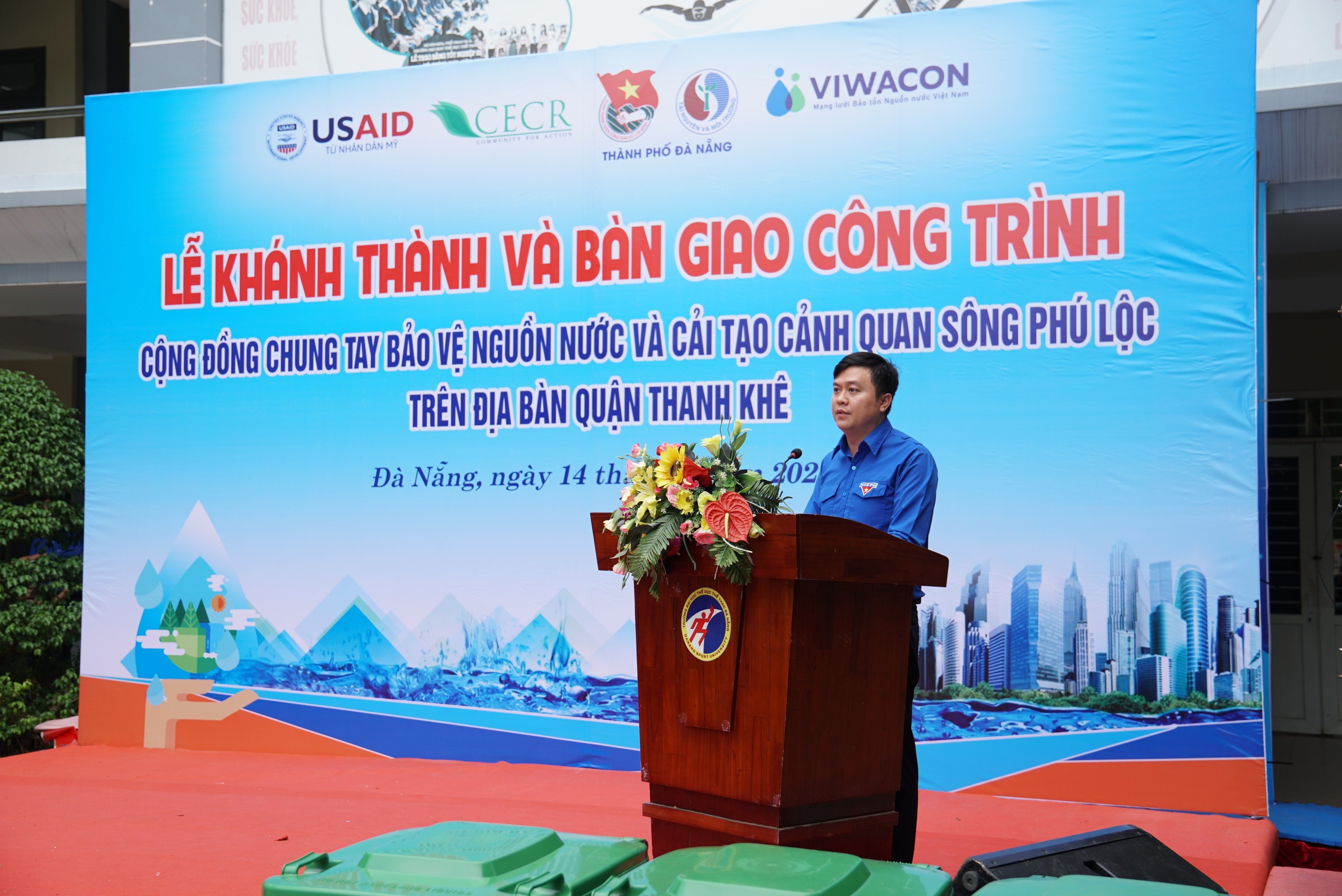 Môi trường - Đà Nẵng: Bàn giao công trình cải tạo cảnh quan sông Phú Lộc