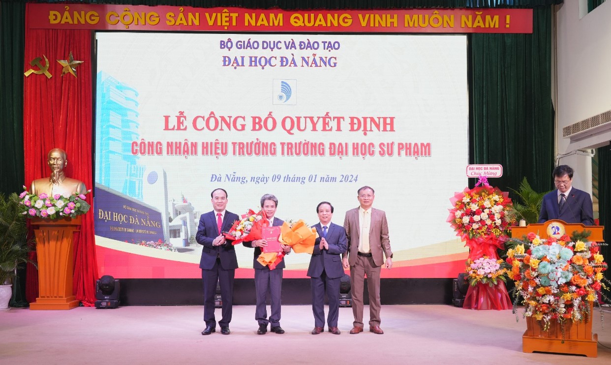 Giáo dục - Đà Nẵng: Trường đại học Sư phạm có hiệu trưởng mới (Hình 3).