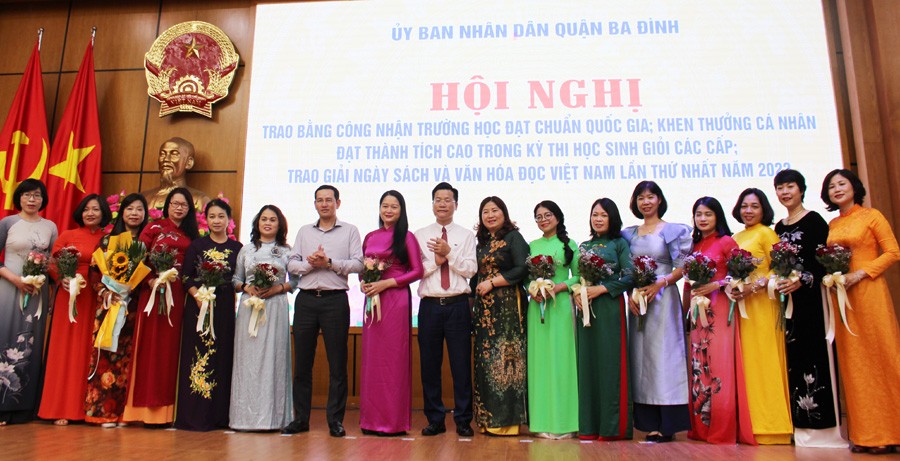 Giáo dục - Hà Nội: Quận Ba Đình có 40 trường đạt chuẩn quốc gia (Hình 2).