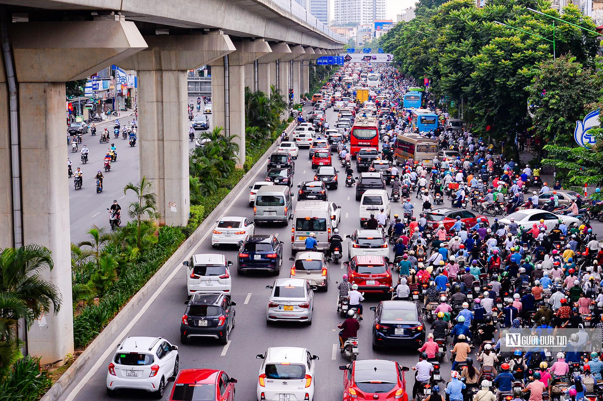 Sự kiện - Giao thông Hà Nội ùn tắc, xe buýt nhanh 'bất động' sau kỳ nghỉ lễ (Hình 11).