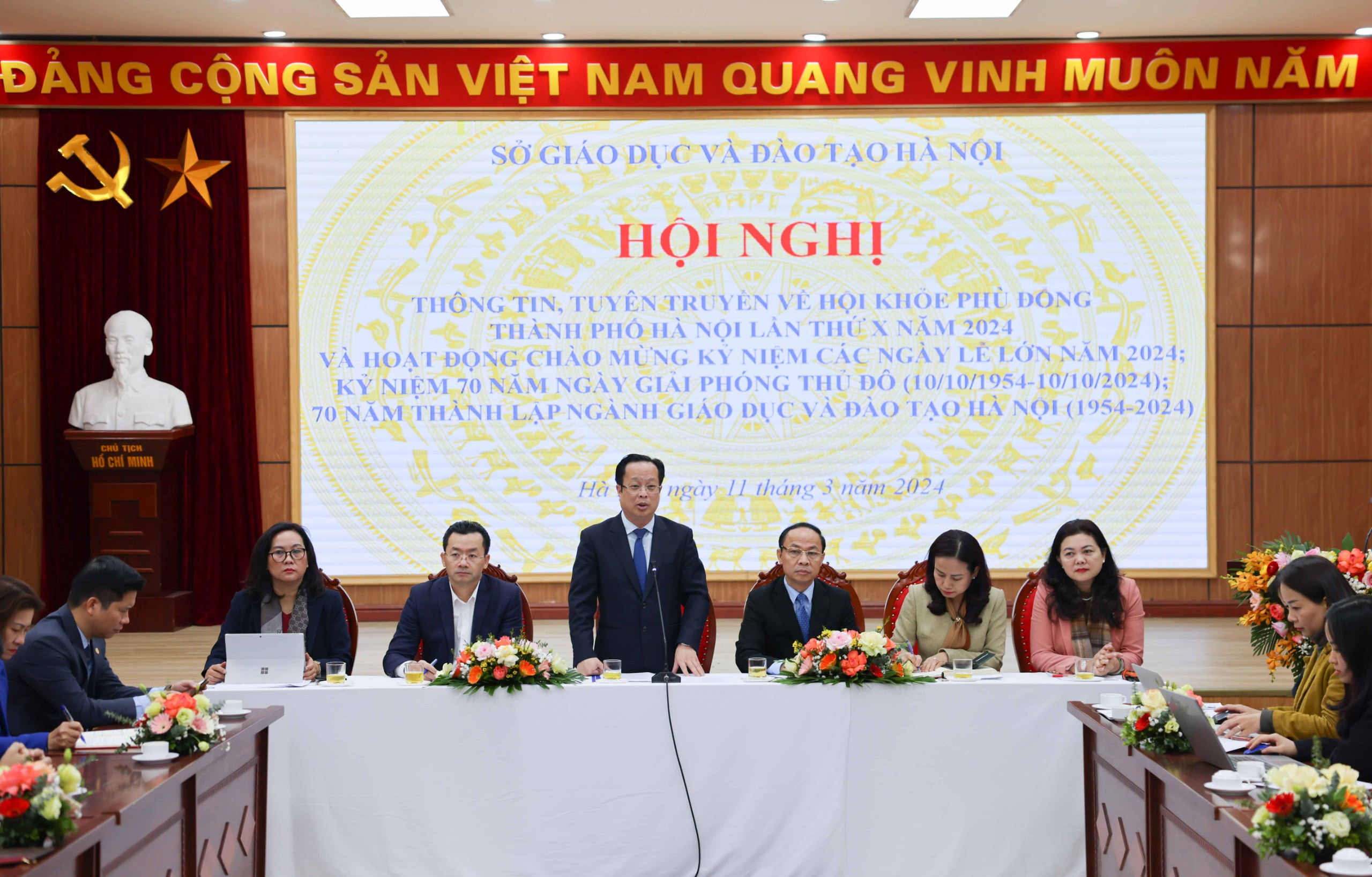 Giáo dục - Hà Nội: Chuẩn bị các phương án tổ chức Hội khoẻ Phù Đổng thành phố  (Hình 2).