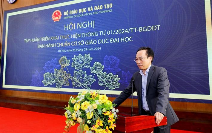 Giáo dục - Chuẩn giáo dục đại học không phải là nhu cầu, mong muốn của từng trường