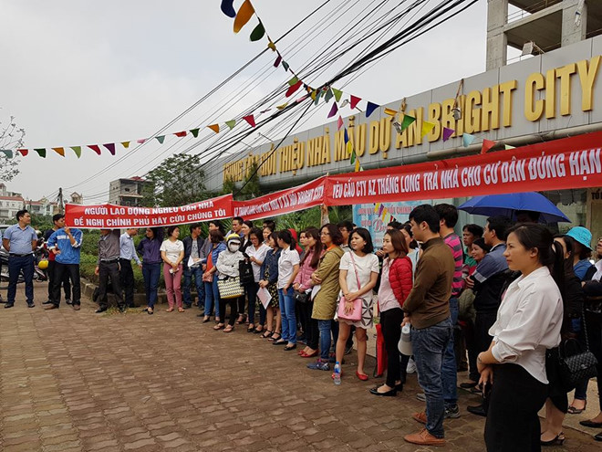 Khóc ròng vì chủ đầu tư Bright City “mang con bỏ chợ”