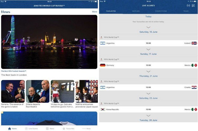 Những ứng dụng không thể thiếu mùa World Cup 2018 (Hình 2).
