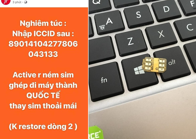 Thủ thuật - Tiện ích - Lại xuất hiện mã ICCID “cấp cứu” cho iPhone lock tại Việt Nam