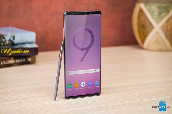 Sản phẩm - Rò rỉ giá Samsung Galaxy Note 9 bản 128 GB và 512 GB