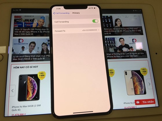 Thủ thuật - Tiện ích - Cách sử dụng 2 SIM cùng lúc trên iPhone XS Max quốc tế (Hình 3).