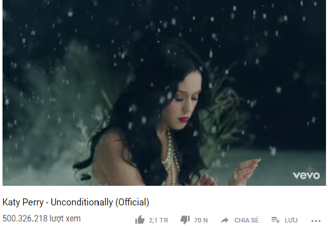 Sự kiện - Katy Perry: Nữ nghệ sỹ đầu tiên có 13 MV chạm mốc nửa tỷ view trên Youtube 