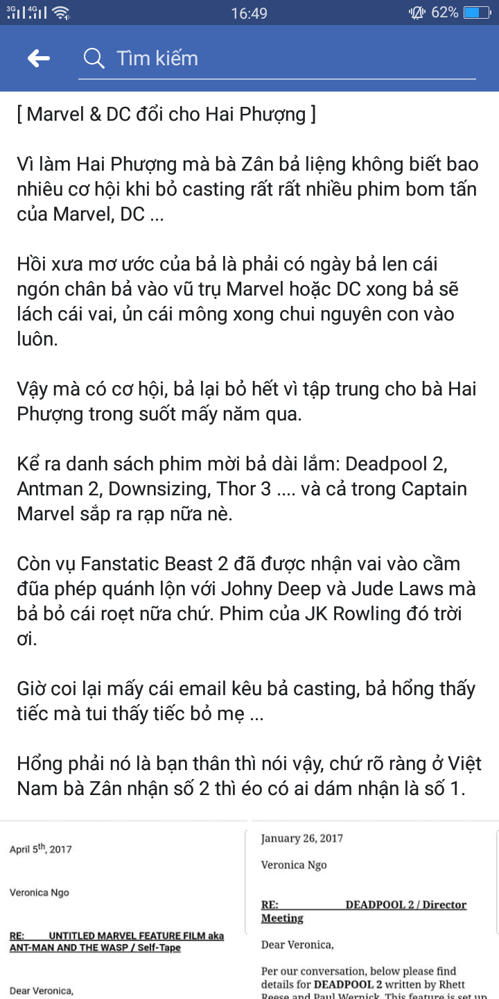 Ngôi sao - Tập trung sức lực cho Hai Phượng, Ngô Thanh Vân từ chối hàng loạt 'bom tấn' của Hollywood