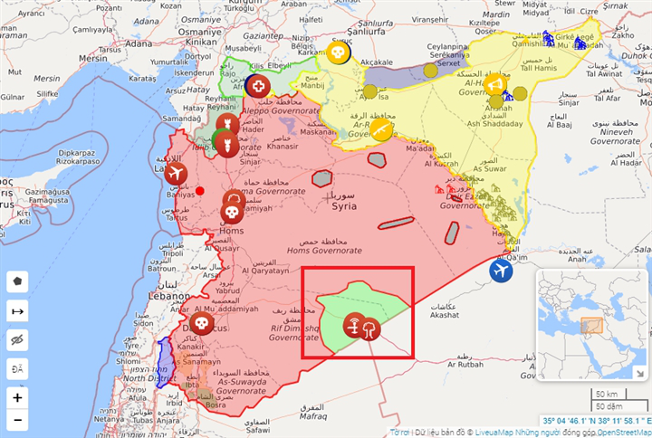 Thế giới - Máy bay không người lái tấn công căn cứ quân sự của Mỹ ở Syria  (Hình 2).
