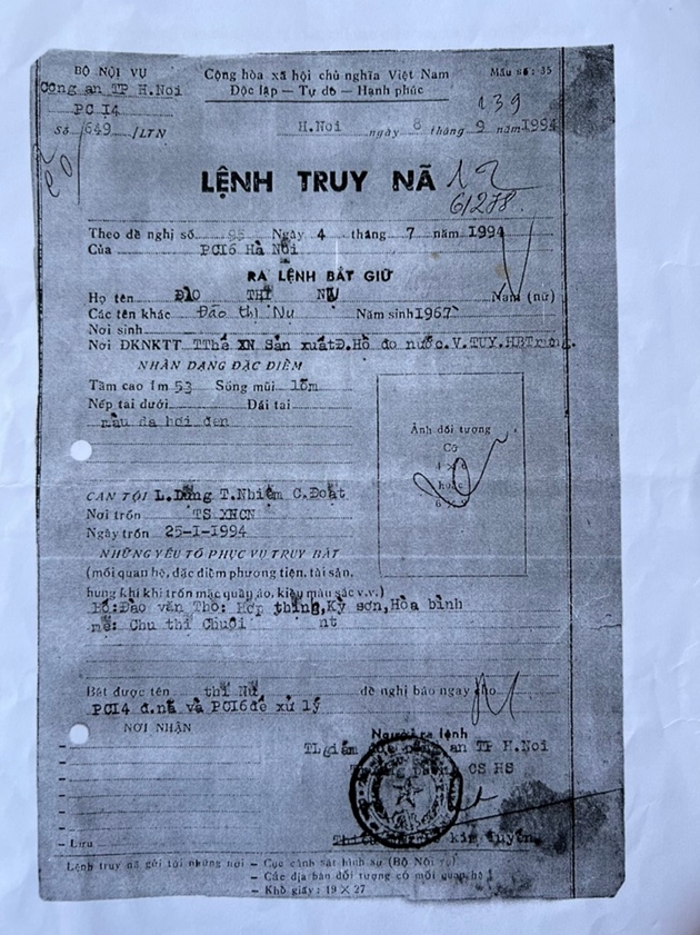 An ninh - H&igrave;nh sự - Bắt nữ kế to&aacute;n 28 năm &ldquo;mai danh ẩn t&iacute;ch&rdquo; trốn truy n&atilde;