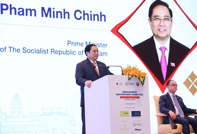 Toàn cảnh - Thủ tướng Phạm Minh Chính: Việt Nam cam kết tạo lập môi trường kinh doanh tốt nhất