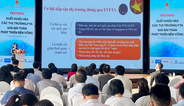 Kinh tế vĩ mô - Giải pháp phát triển bền vững khi xuất khẩu vào các thị trường FTA