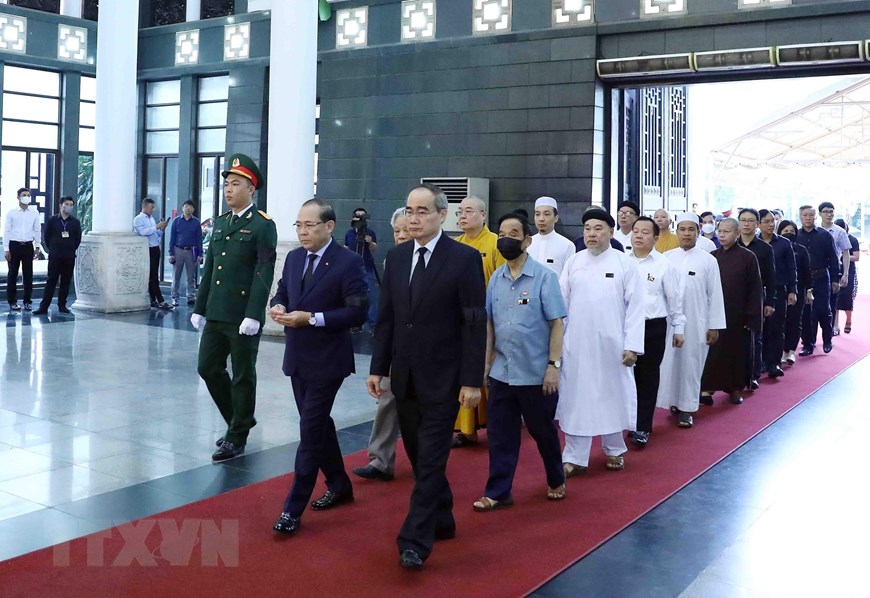 Tiêu điểm - Lãnh đạo Đảng, Nhà nước dự Lễ tang nguyên Phó Thủ tướng Vũ Khoan (Hình 12).