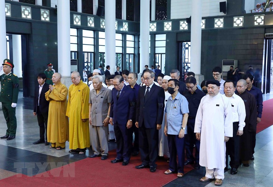 Tiêu điểm - Lãnh đạo Đảng, Nhà nước dự Lễ tang nguyên Phó Thủ tướng Vũ Khoan (Hình 13).