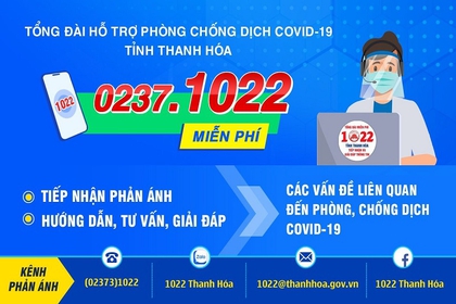 Sự kiện - Thanh Hóa: Hơn 1.500 nhân viên y tế túc trực hỗ trợ F0 qua tổng đài