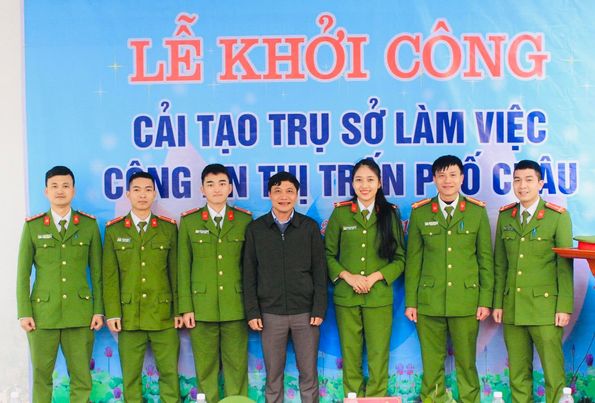 Sự kiện - Hà Tĩnh: Khởi công và xây mới trụ sở làm việc của công an xã  (Hình 2).