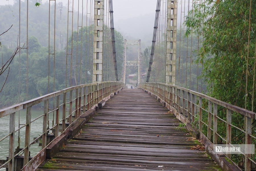 Dân sinh - Thanh Hóa: Hiểm họa rình rập trên cầu treo Cẩm Lương bỏ hoang  