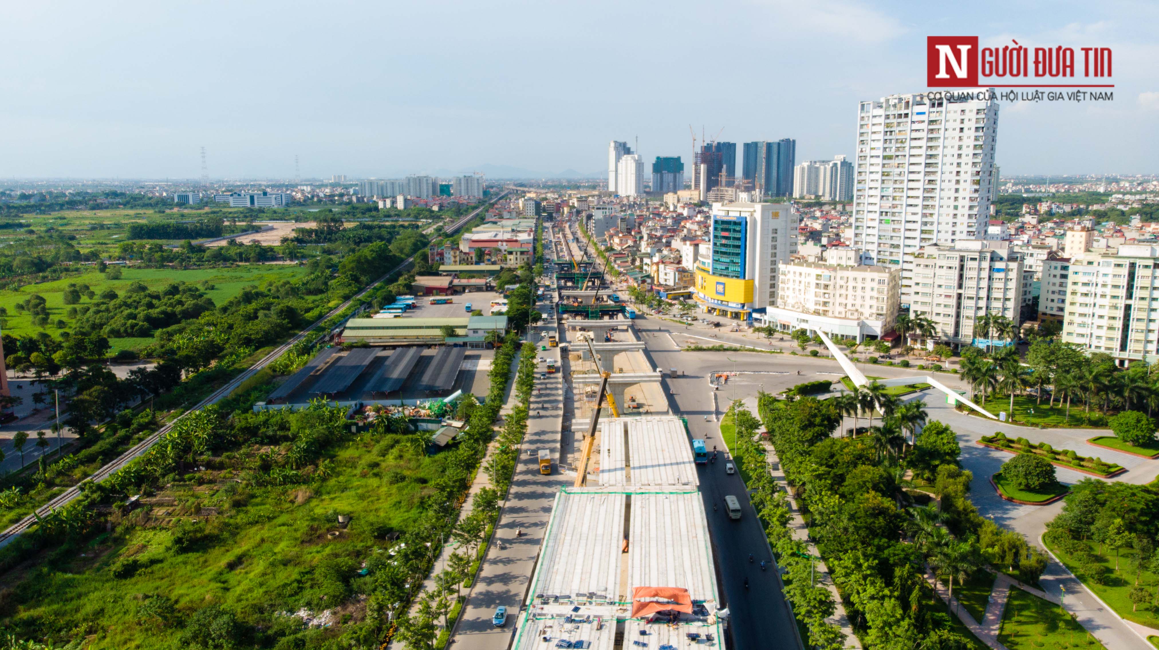 Đầu tư - Cận cảnh đại công trường vành đai 3 Mai Dịch - Nam Thăng Long gấp rút thi công (Hình 10).