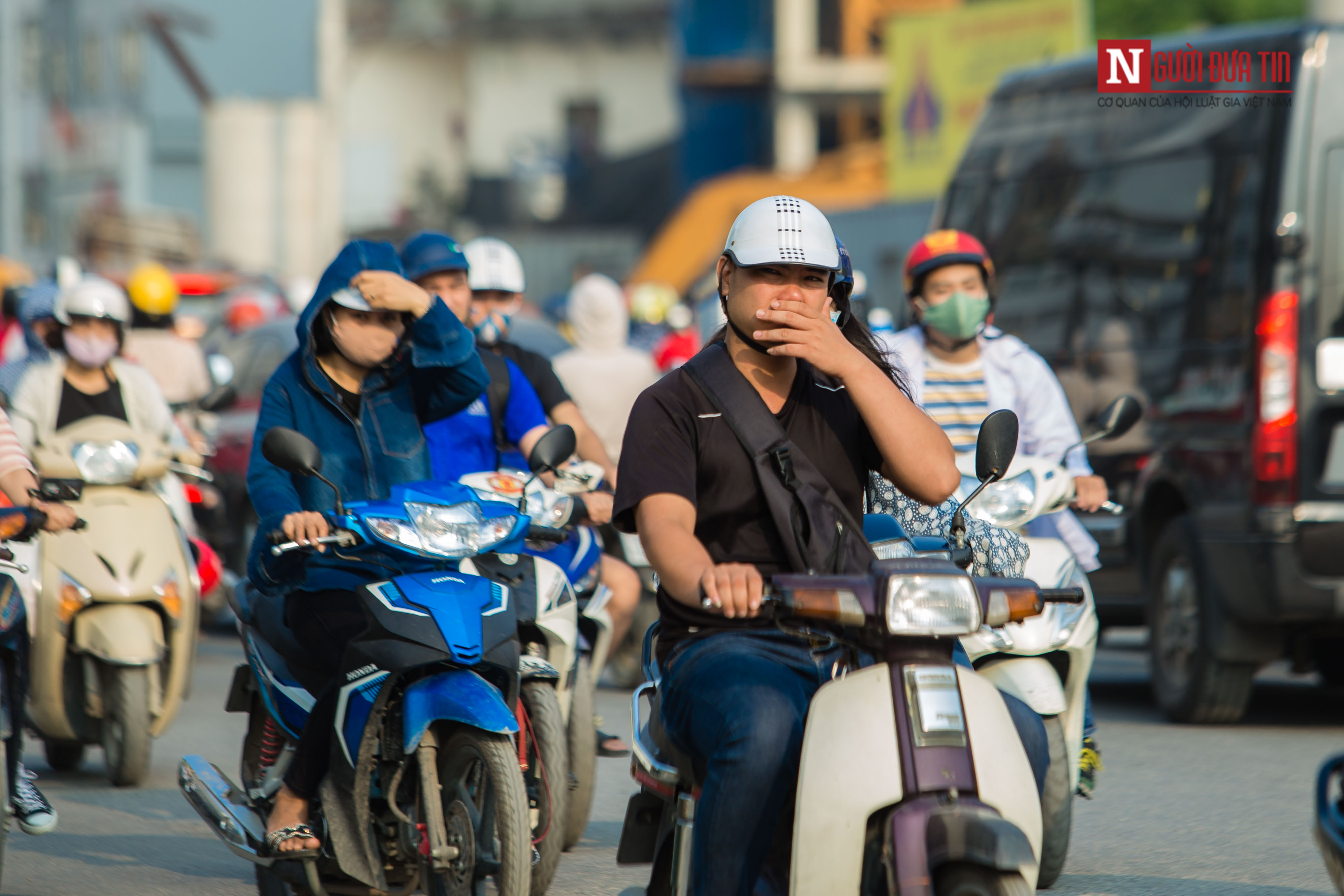 Môi trường - Chùm ảnh: Hà Nội những ngày báo động về ô nhiễm không khí (Hình 14).