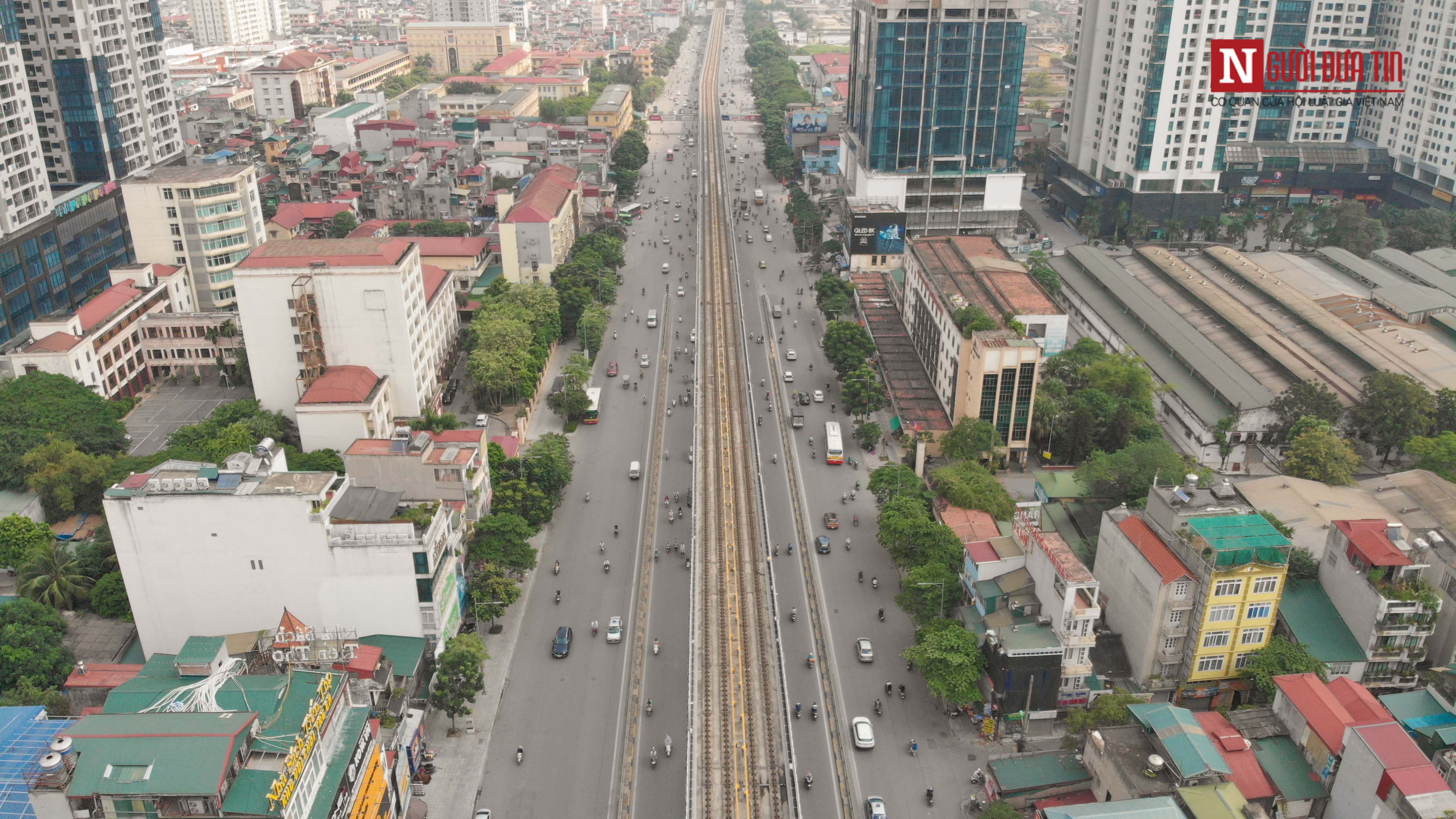 Tin nhanh - Chùm ảnh: 4 tuyến đường dự kiến có làn riêng cho xe buýt tại Hà Nội (Hình 3).