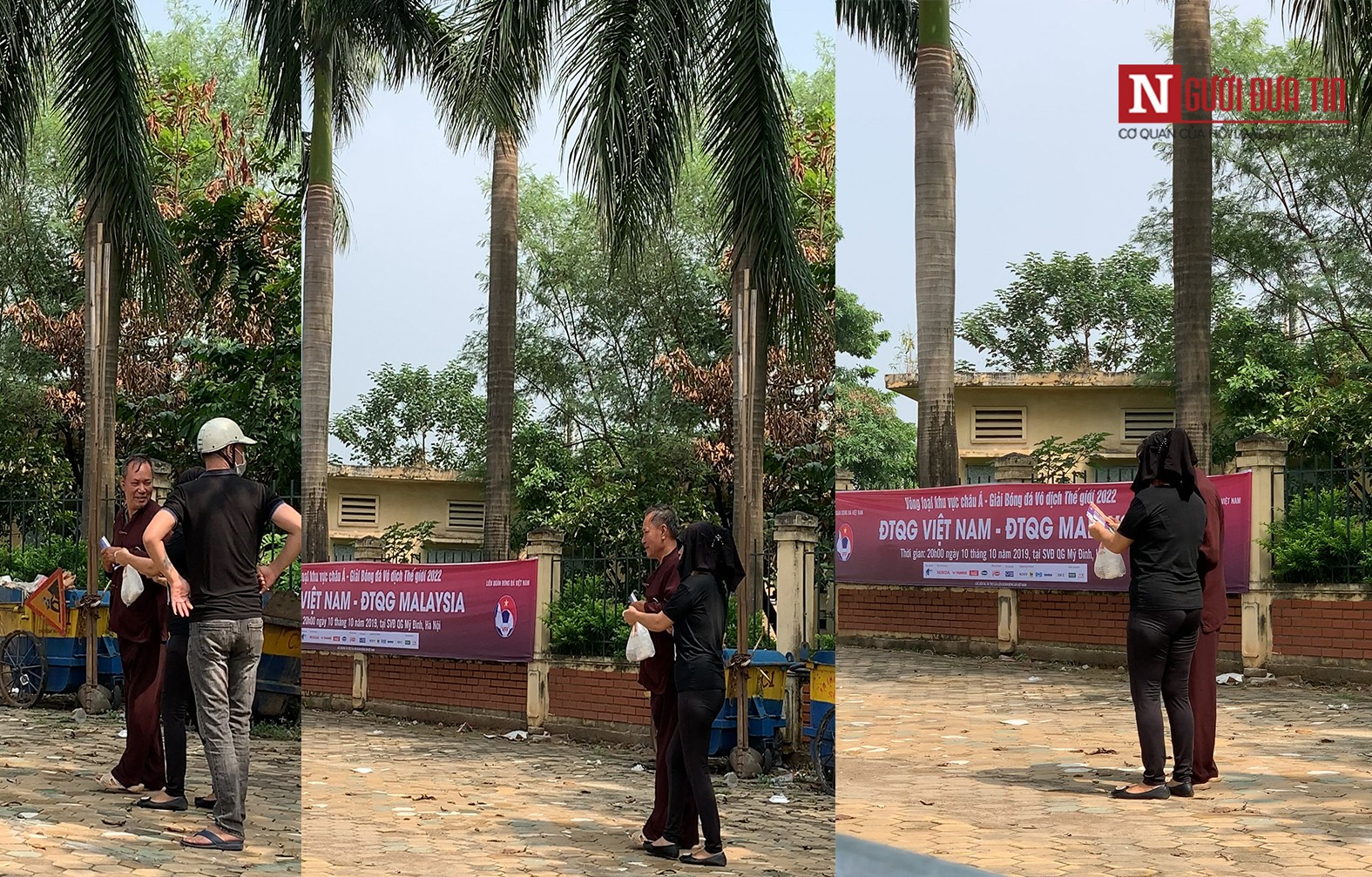 Thể thao - [Chùm ảnh] Nhận vé trận Việt Nam - Malaysia chưa ấm tay, thương binh trao ngay cho 'cò vé'  (Hình 9).