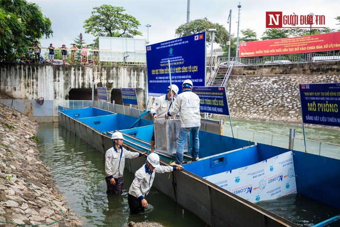 Môi trường - Tháo dỡ khu thử nghiệm xử lý nước thải công nghệ Nhật Bản trên sông Tô Lịch (Hình 3).