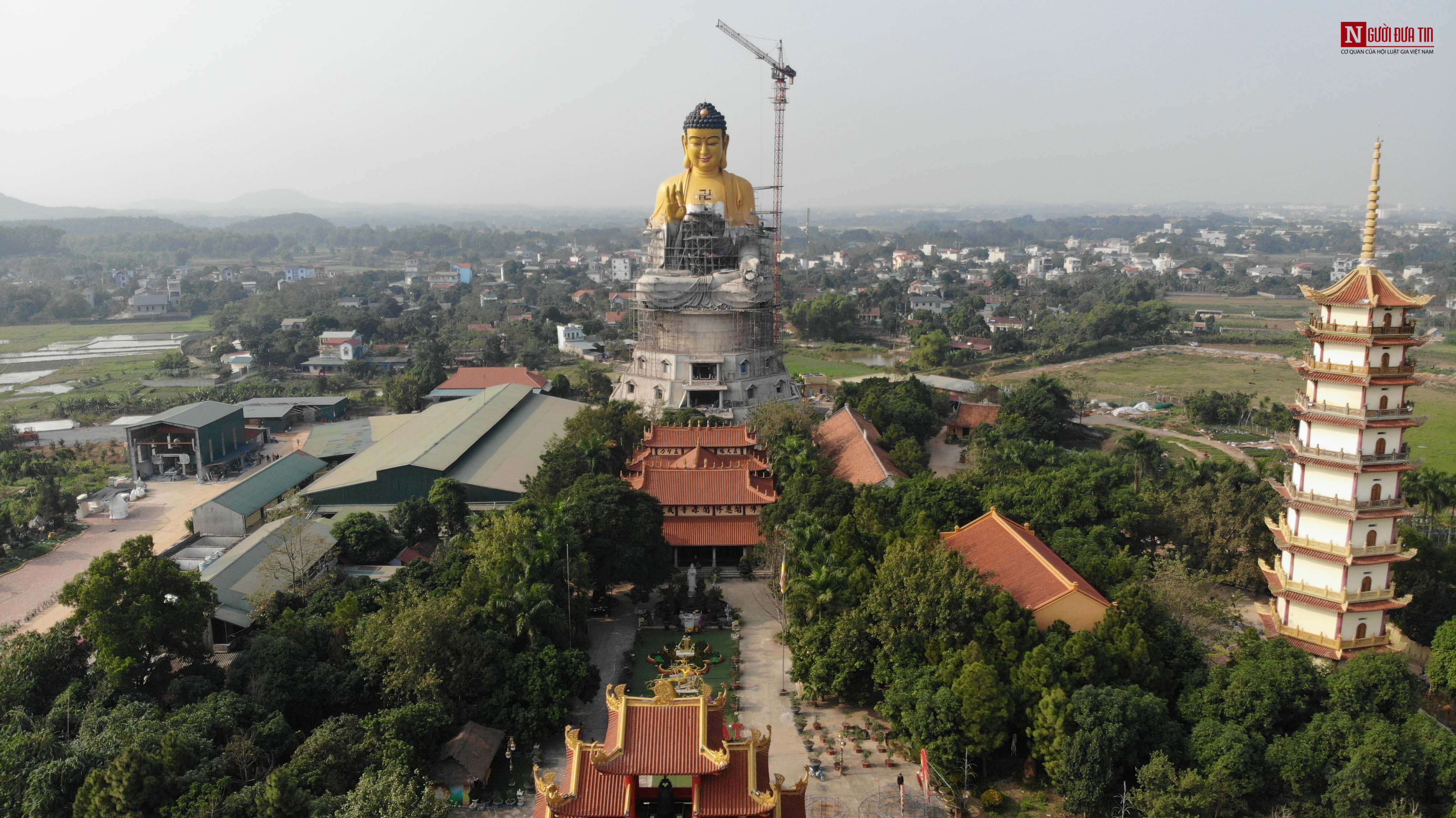 Tin nhanh - Chiêm ngưỡng tượng phật lớn nhất Đông Nam Á đang gấp rút được hoàn thiện (Hình 2).