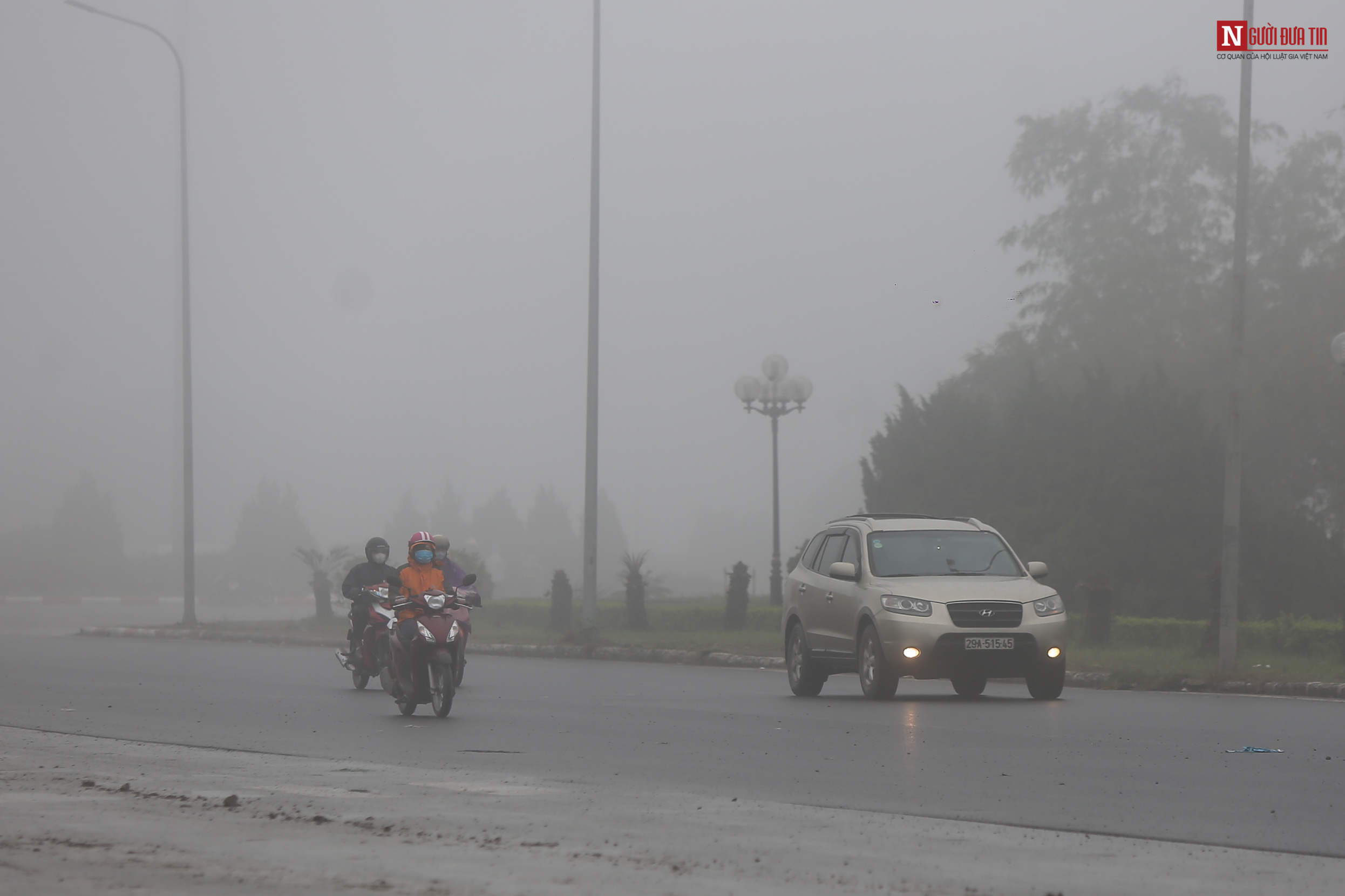 Tin nhanh - Chùm ảnh: Hà Nội 'hoá' Sapa mờ sương (Hình 6).