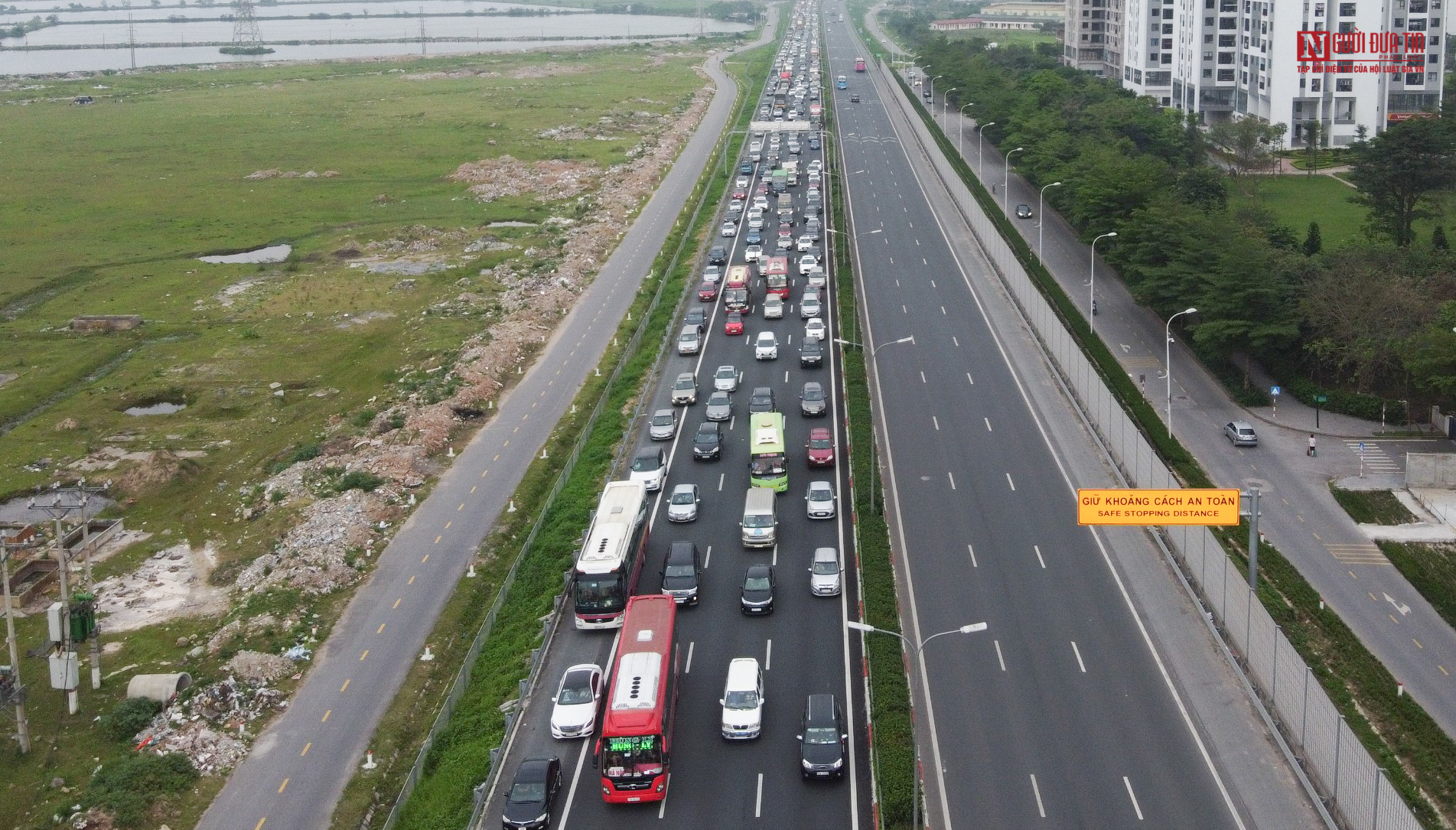 Tin nhanh - Dòng xe nối dài tại cửa ngõ Hà Nội sau 4 ngày nghỉ lễ (Hình 6).