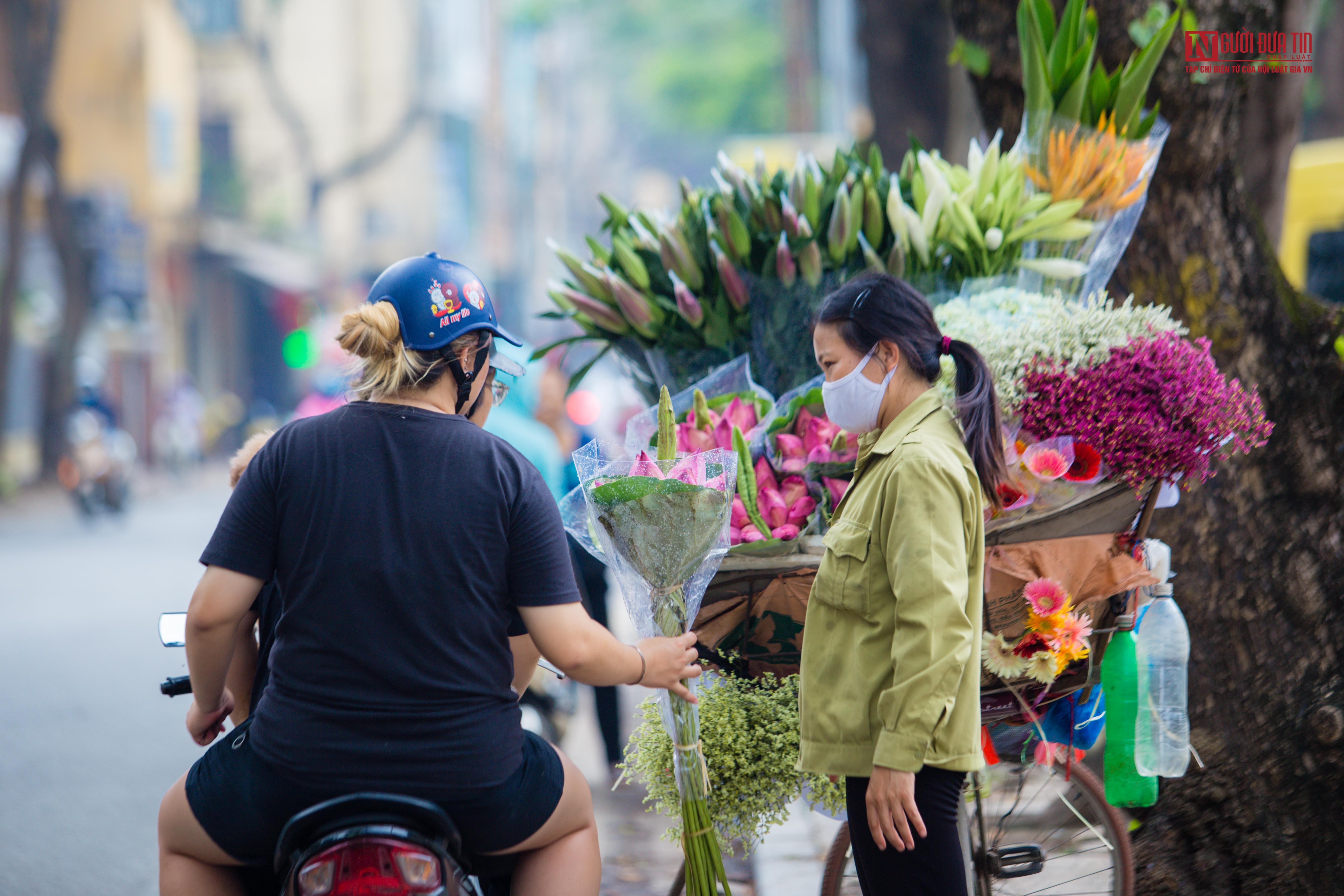 Tin nhanh - Hoa sen đầu mùa rong ruổi khắp phố phường Hà Nội (Hình 10).