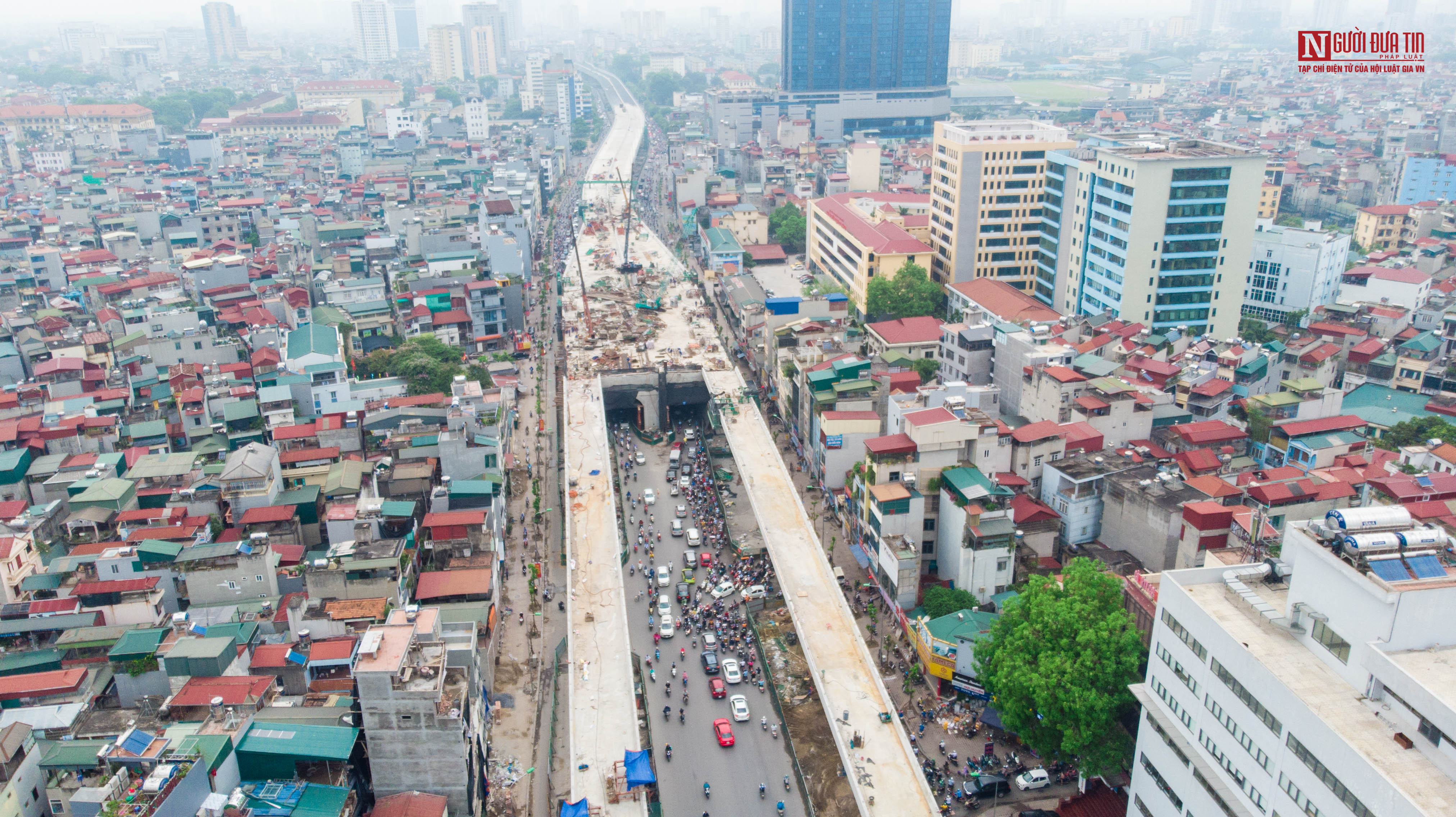 Tin nhanh - Thực trạng tuyến vành đai trị giá 9.400 tỷ sau 2 năm thi công (Hình 3).