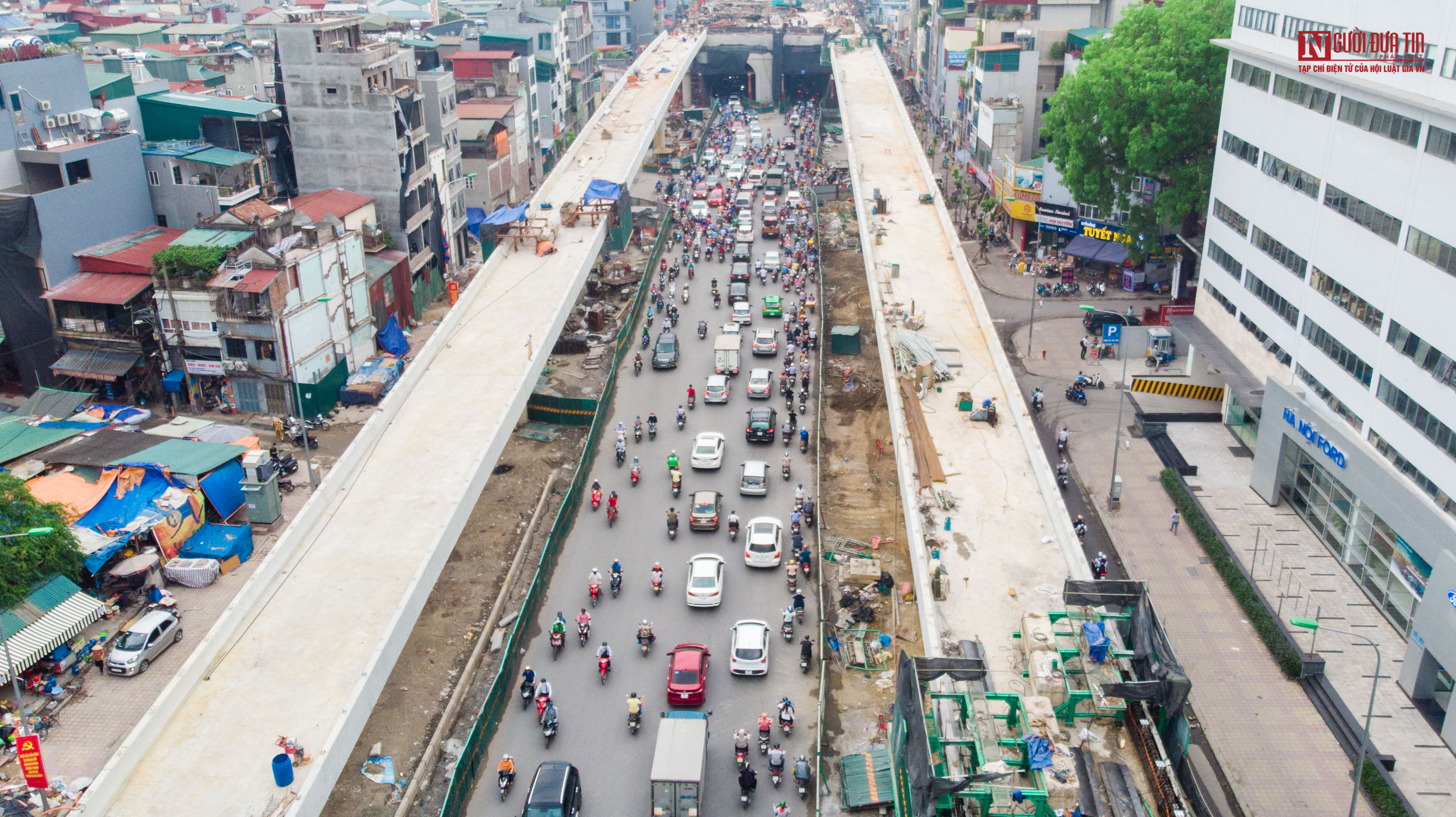 Tin nhanh - Thực trạng tuyến vành đai trị giá 9.400 tỷ sau 2 năm thi công (Hình 4).