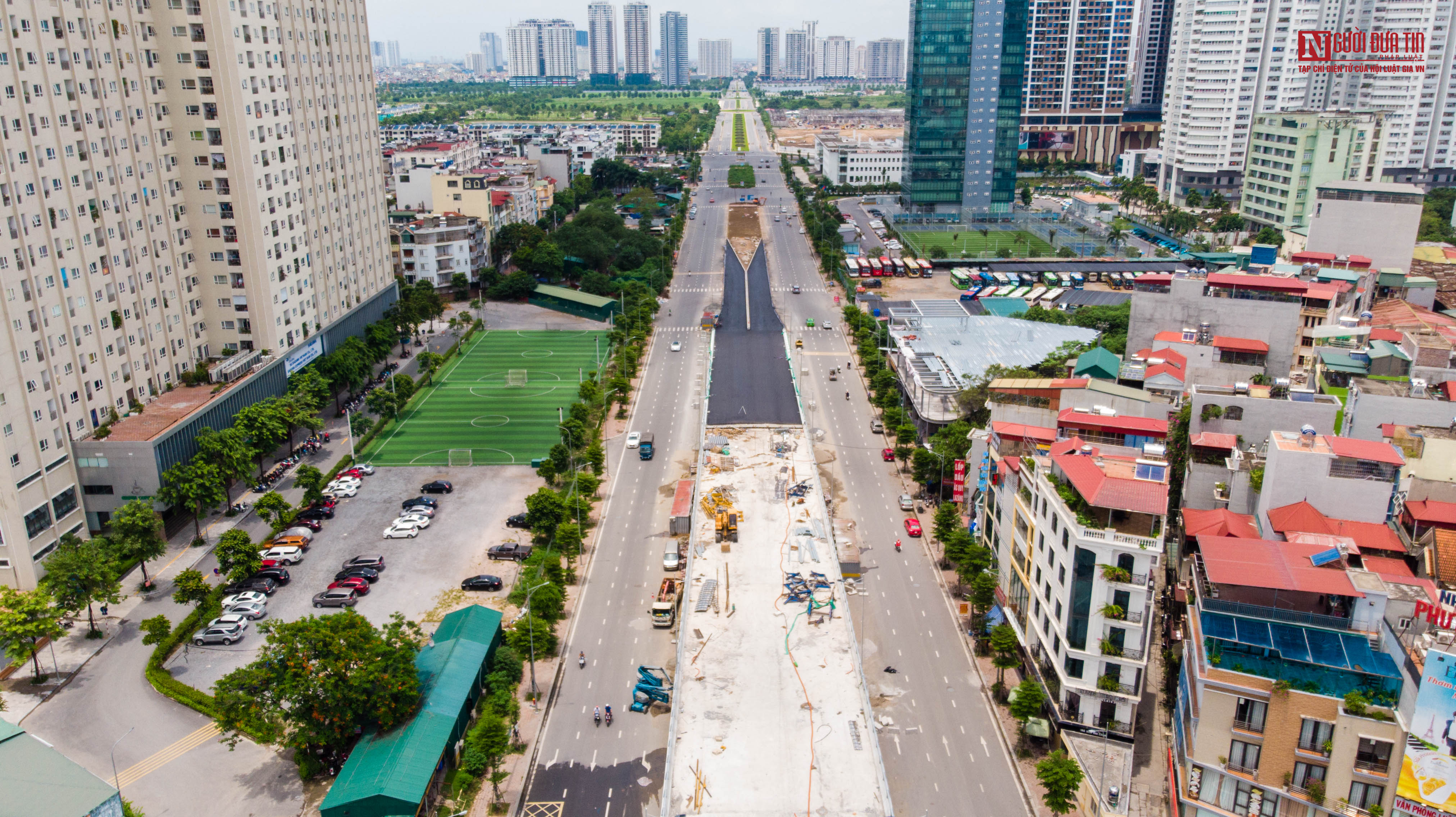 Tin nhanh - Cận cảnh cây cầu vượt quy mô lớn nhất Hà Nội sắp thông xe (Hình 14).