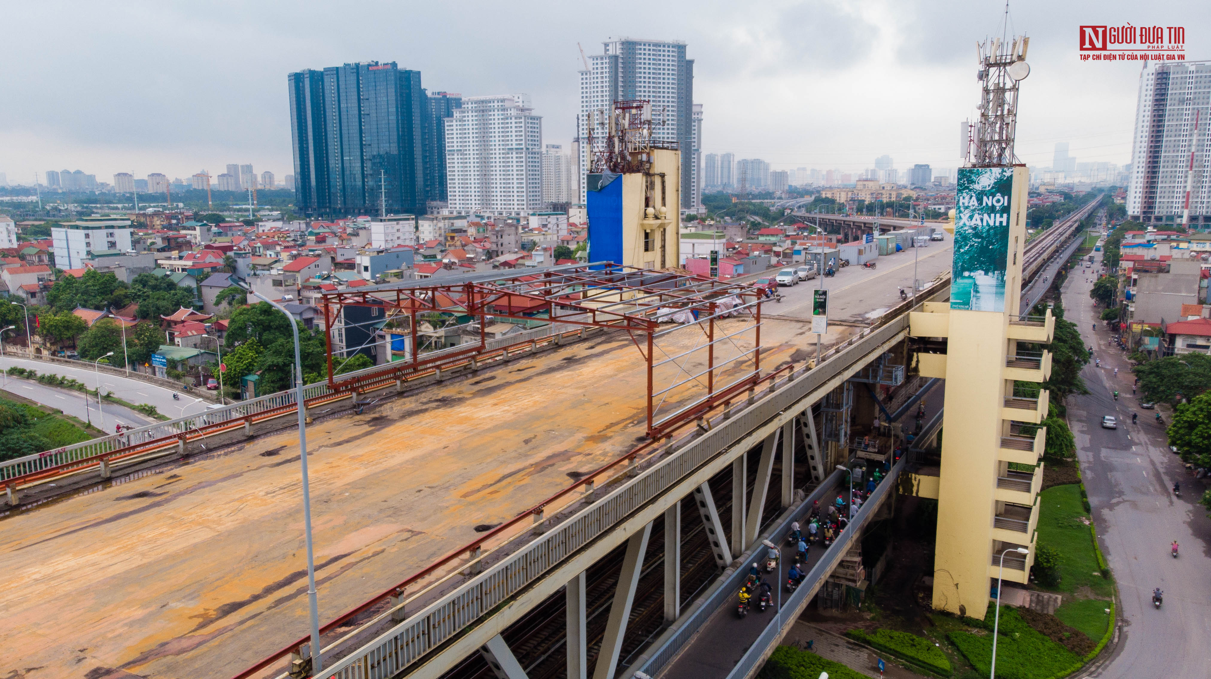 Tin nhanh - Toàn cảnh đại công trường 270 tỉ bắc qua sông Hồng (Hình 15).