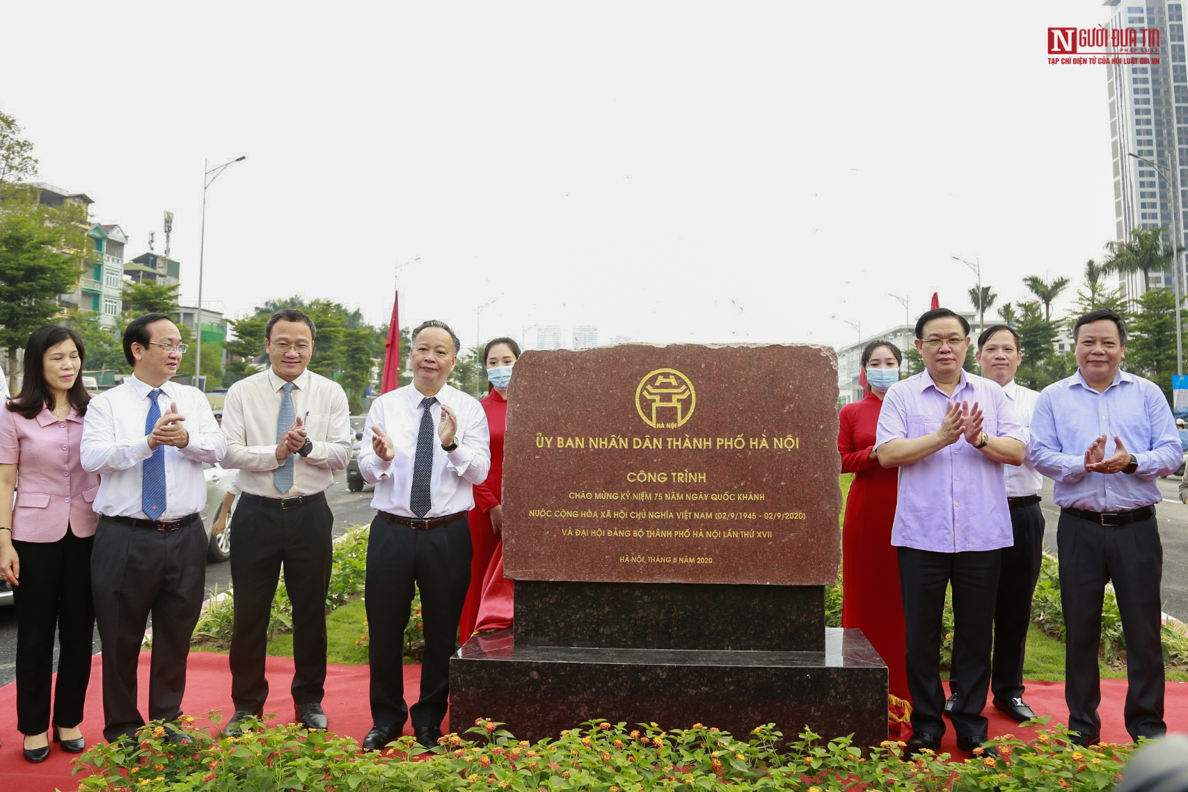 Tin nhanh - Chính thức thông xe cầu vượt lớn nhất Thủ đô (Hình 7).