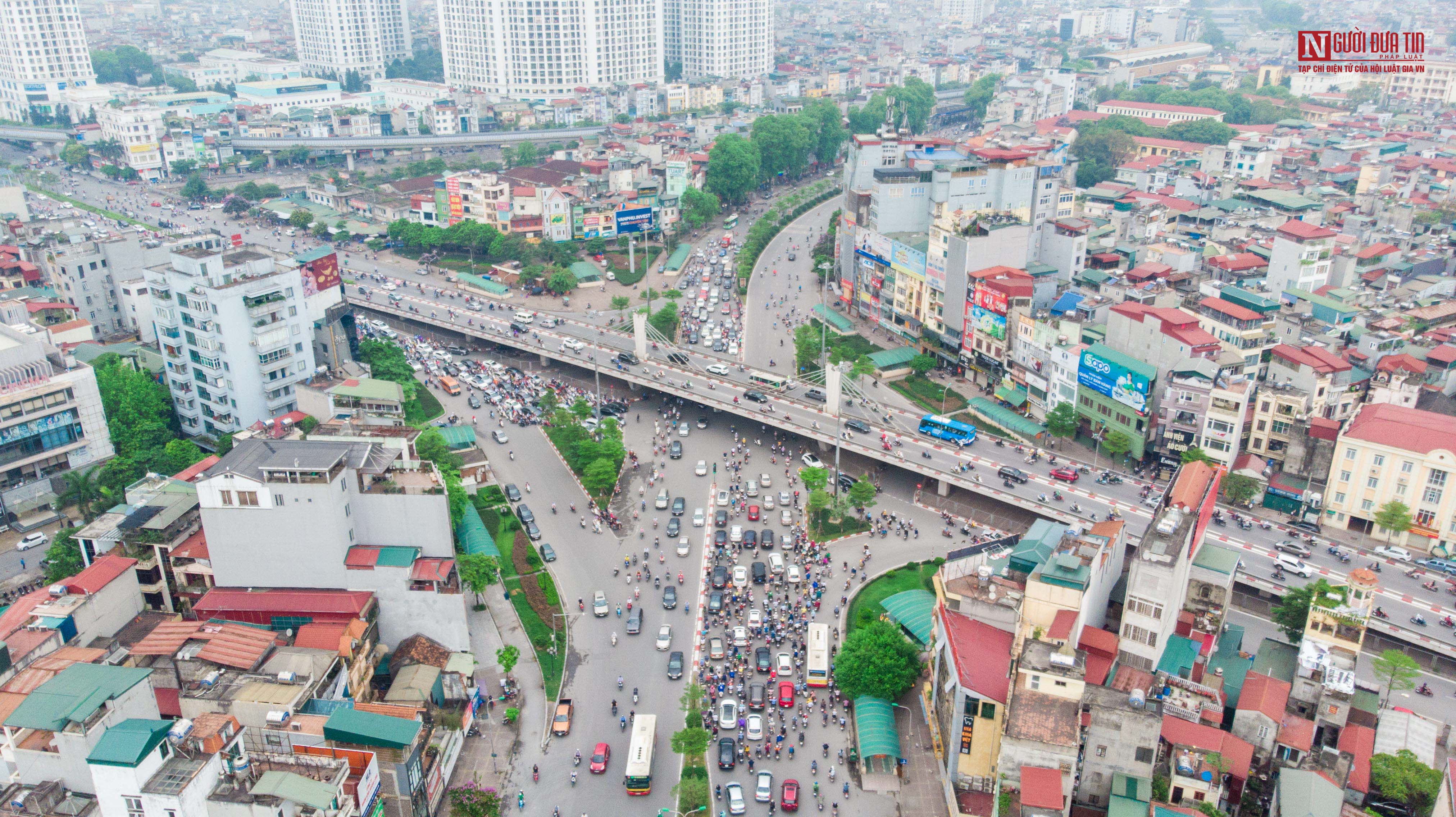 Tin nhanh - Những cầu vượt góp phần cải thiện ách tắc giao thông ở Hà Nội (Hình 3).