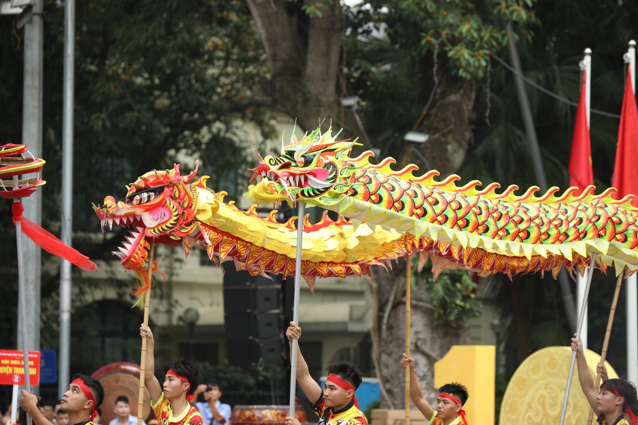 Văn hoá - Mãn nhãn Liên hoan nghệ thuật múa Rồng chào mừng kỷ niệm 1010 năm Thăng Long - Hà Nội (Hình 9).