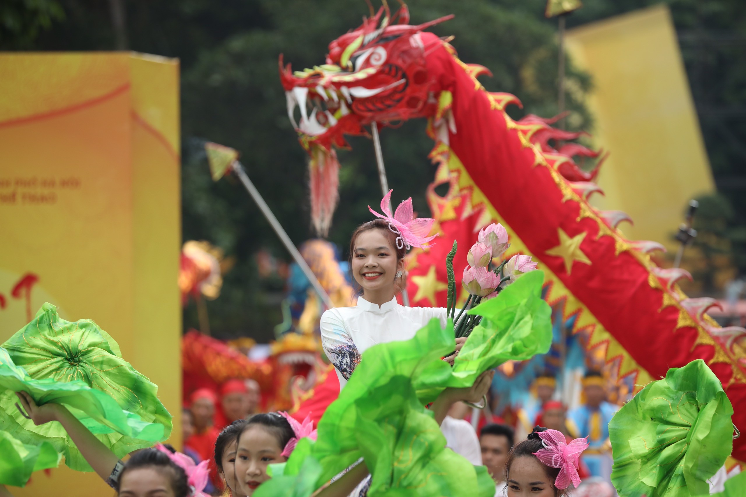 Văn hoá - Mãn nhãn Liên hoan nghệ thuật múa Rồng chào mừng kỷ niệm 1010 năm Thăng Long - Hà Nội (Hình 15).