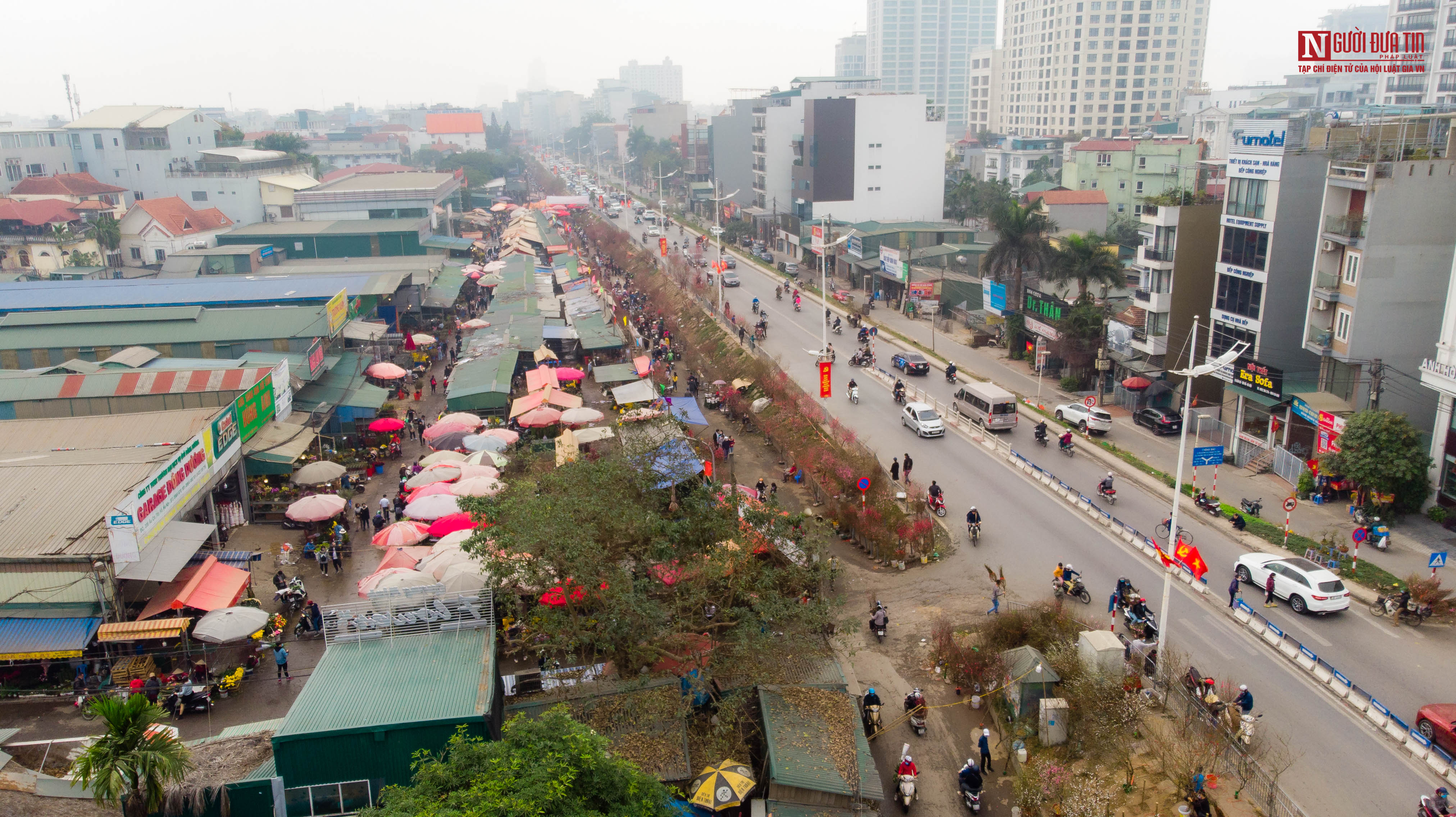 Tiêu dùng & Dư luận - Chợ hoa Quảng Bá nhộn nhịp ngày chủ nhật cuối năm (Hình 2).