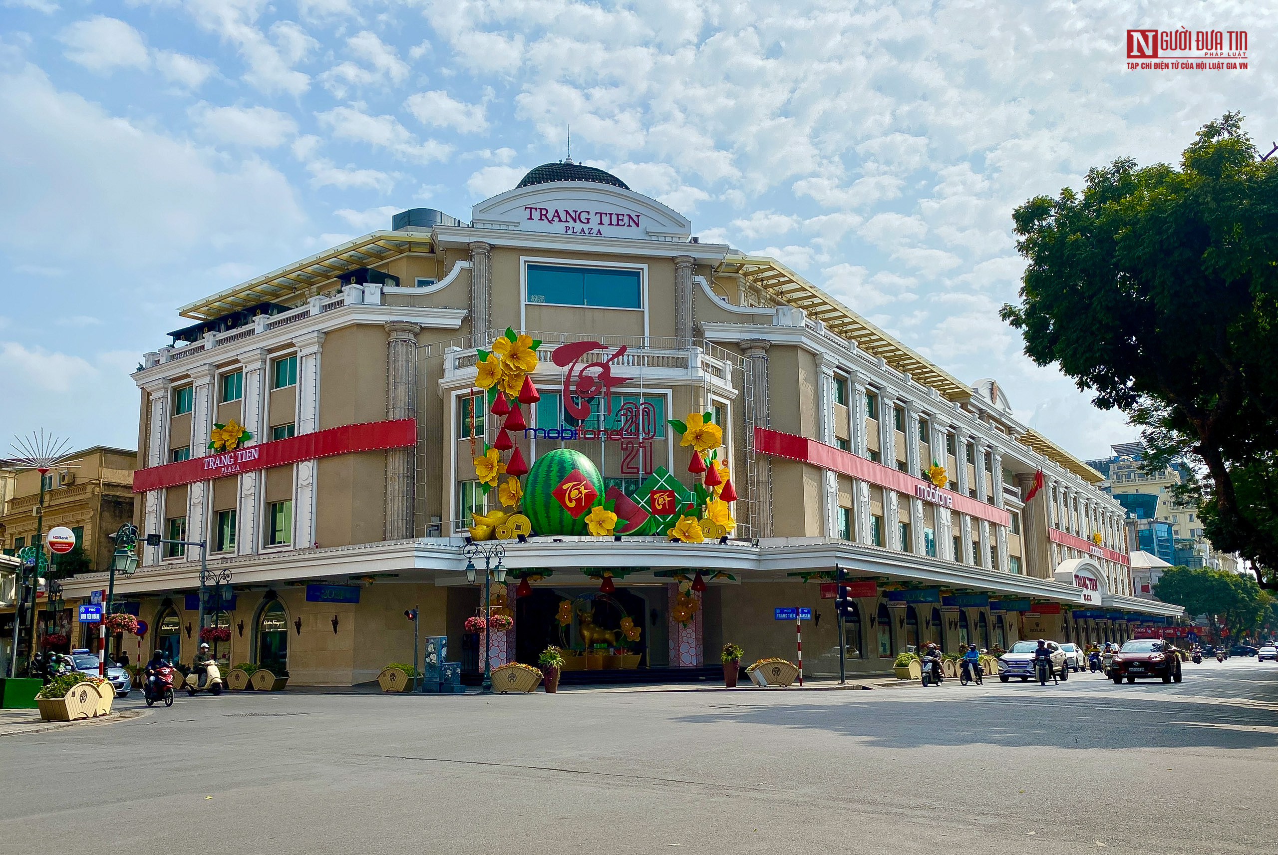 Tin nhanh - Hà Nội trang hoàng đón Tết Tân Sửu (Hình 4).