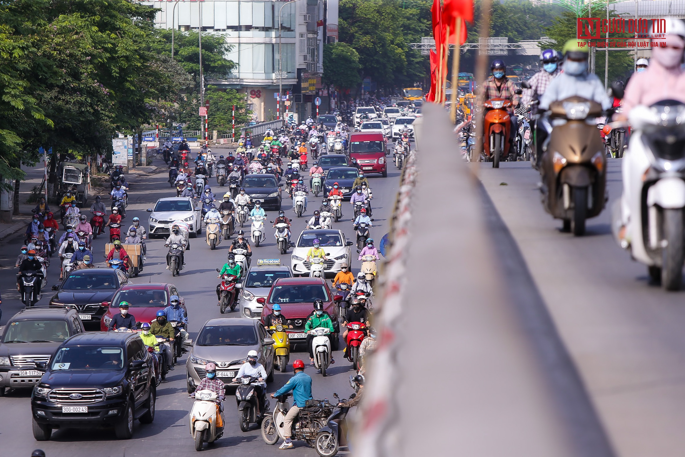 Dân sinh - Giao thông Hà Nội ùn tắc ngày đầu tuần (Hình 8).