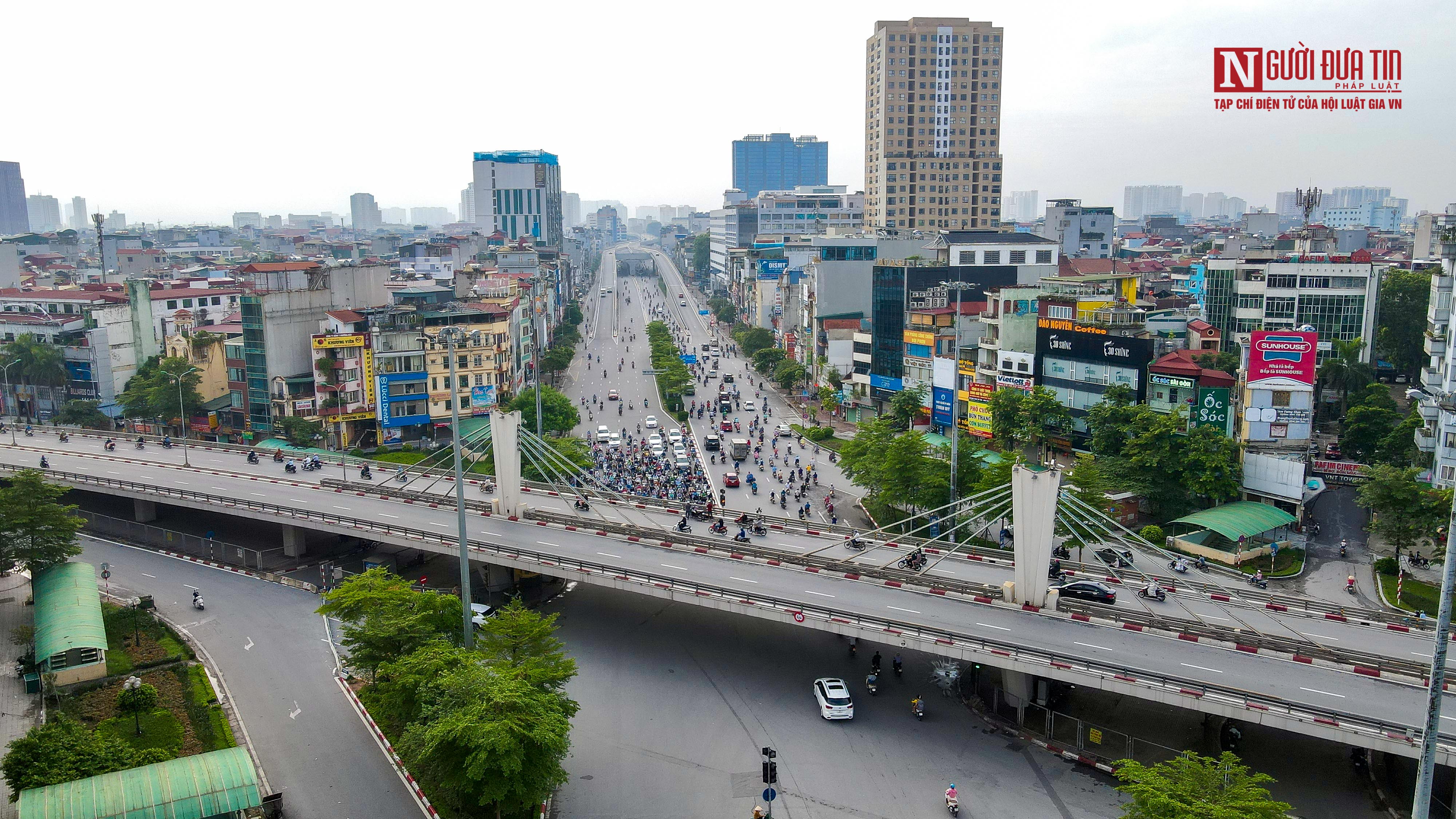 Sự kiện - Giao thông Hà Nội thông thoáng trong ngày đầu giãn cách toàn TP (Hình 8).