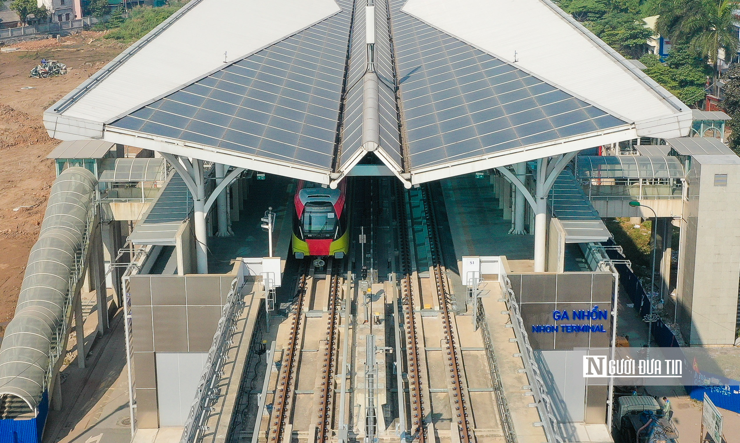 Sự kiện - Đoàn tàu tuyến metro Nhổn - ga Hà Nội chạy thử với tốc độ tối đa  (Hình 2).